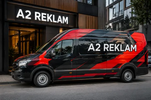 A2 Reklam tarafından İstanbul'da üretilen araç giydirme uygulaması - örnek proje fotoğrafı.