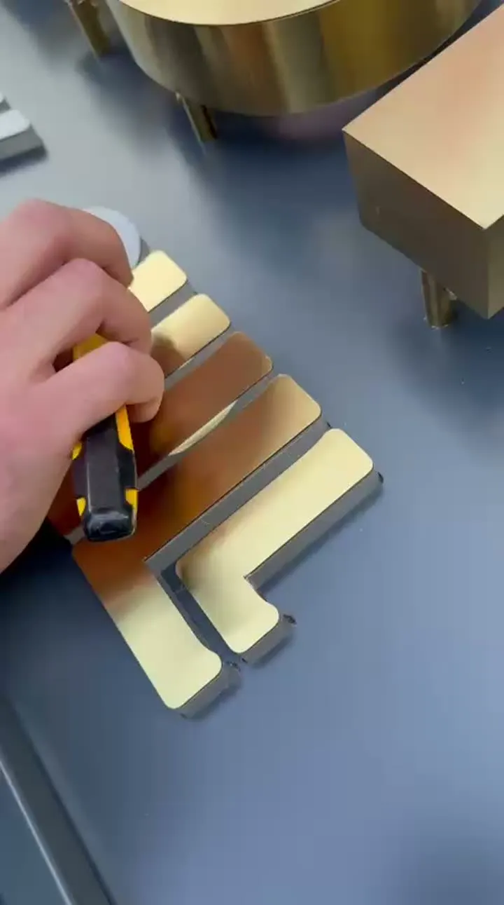 Kutu Harf Tabela Detayı – Malzeme ve İşçilik